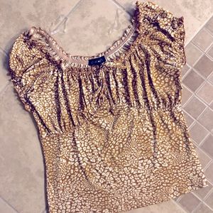 Womens crop top blouse